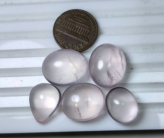 ARSAA GEMS AND MINERALSNatural good quality ring size rise quartz cabochons - Premium  from ARSAA GEMS AND MINERALS - Just $25.00! Shop now at ARSAA GEMS AND MINERALS