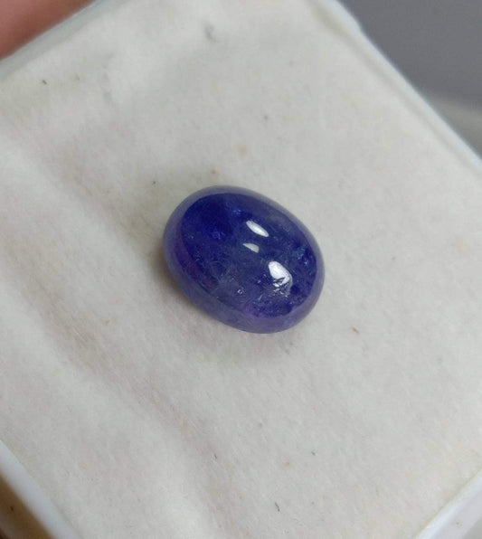 ARSAA GEMS AND MINERALSNatural high grade 14 carats blue oval shape tanzanite cabochon - Premium  from ARSAA GEMS AND MINERALS - Just $30.00! Shop now at ARSAA GEMS AND MINERALS