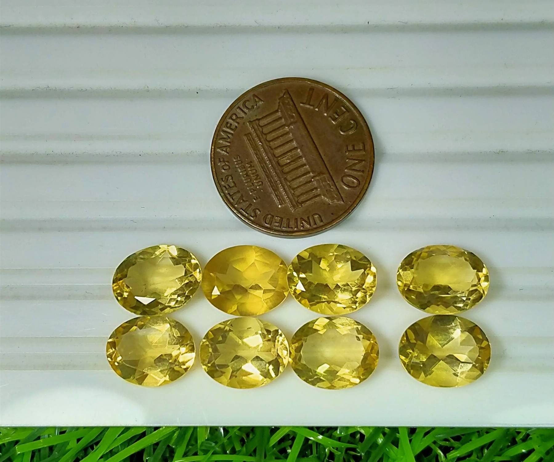 ARSAA GEMS AND MINERALSNatural good quality ring sizes faceted citrine gems - Premium  from ARSAA GEMS AND MINERALS - Just $51.00! Shop now at ARSAA GEMS AND MINERALS