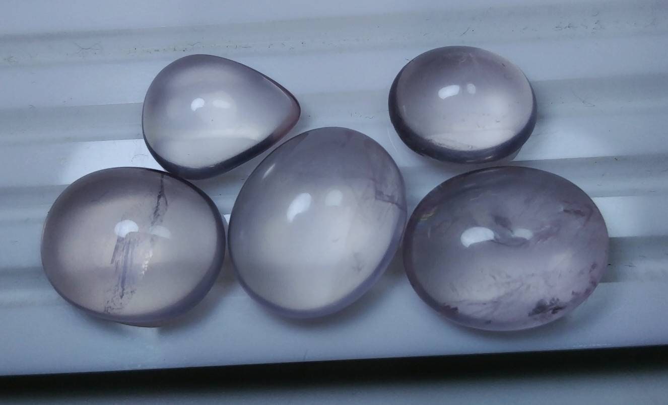ARSAA GEMS AND MINERALSNatural good quality ring size rise quartz cabochons - Premium  from ARSAA GEMS AND MINERALS - Just $25.00! Shop now at ARSAA GEMS AND MINERALS