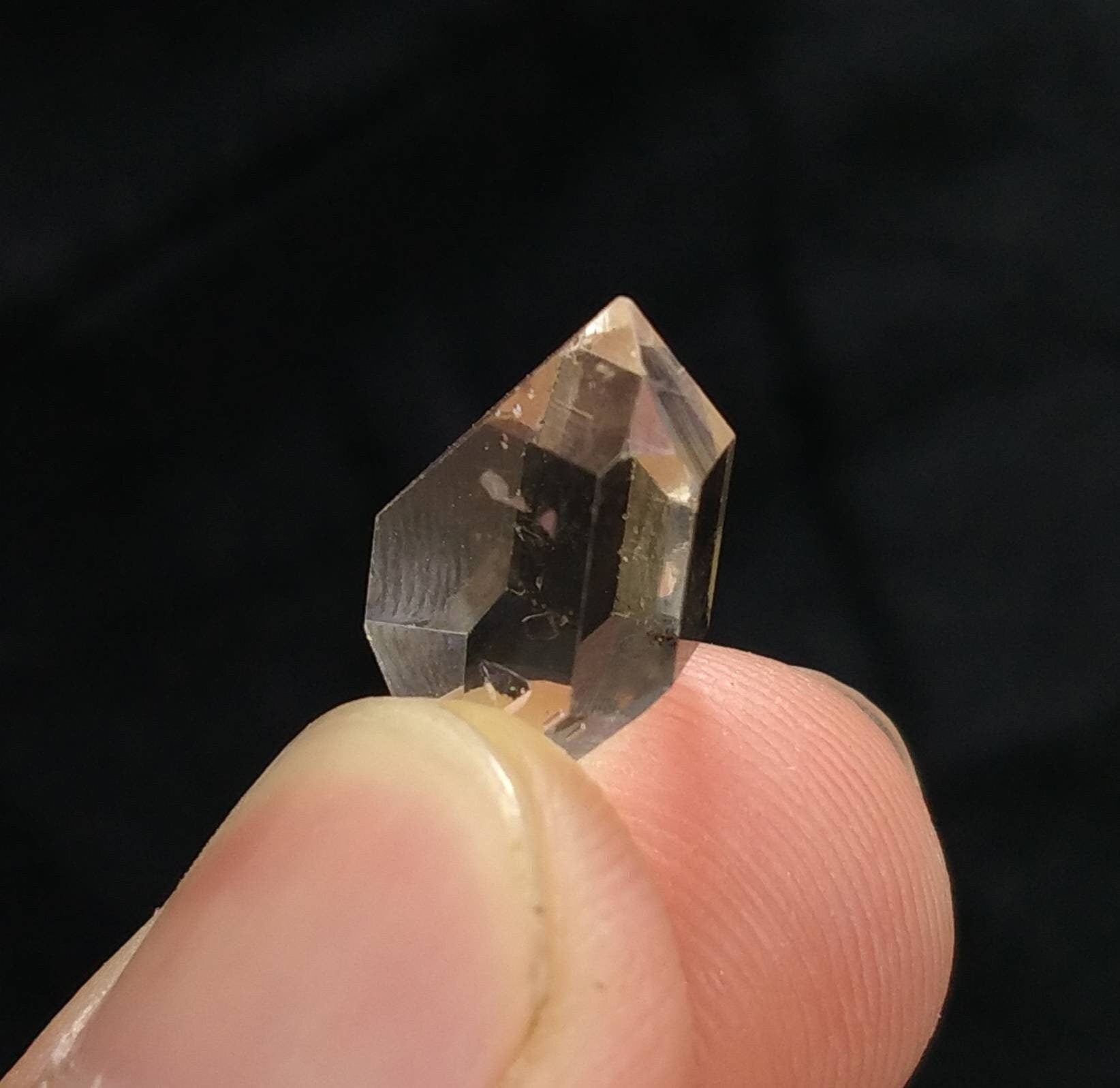 ARSAA GEMS AND MINERALSNatural top quality beautiful 0.9 grams transparent Herkimer style diamond Quartz crystal - Premium  from ARSAA GEMS AND MINERALS - Just $10.00! Shop now at ARSAA GEMS AND MINERALS