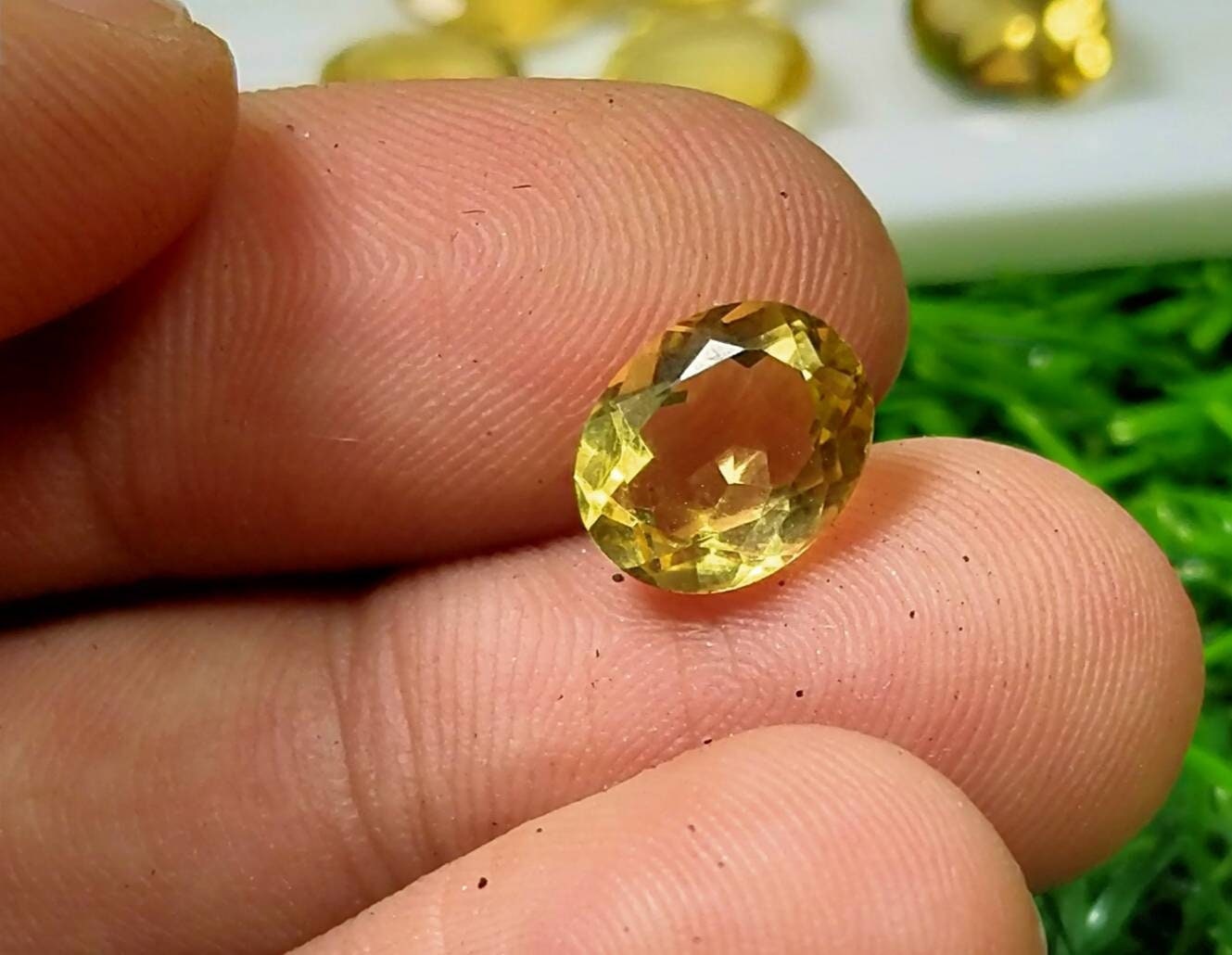 ARSAA GEMS AND MINERALSNatural good quality ring sizes faceted citrine gems - Premium  from ARSAA GEMS AND MINERALS - Just $51.00! Shop now at ARSAA GEMS AND MINERALS