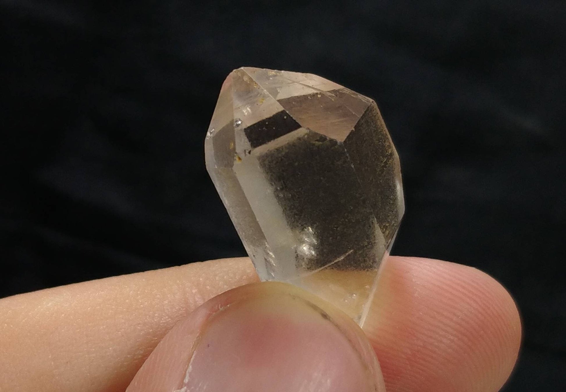 ARSAA GEMS AND MINERALSNatural top quality beautiful 3.9 grams rare double terminated Herkimer style diamond quartz crystal from Pakistan - Premium  from ARSAA GEMS AND MINERALS - Just $30.00! Shop now at ARSAA GEMS AND MINERALS