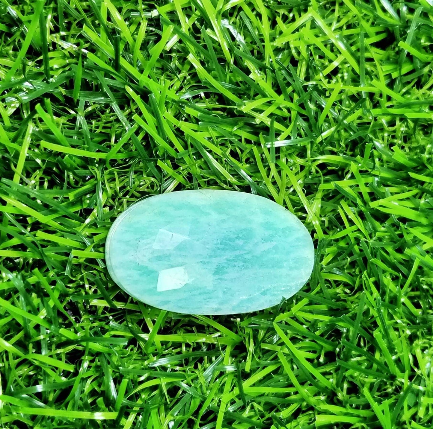 ARSAA GEMS AND MINERALSNatural top quality pair of rose cut/faceted amazonite cabochon - Premium  from ARSAA GEMS AND MINERALS - Just $20.00! Shop now at ARSAA GEMS AND MINERALS
