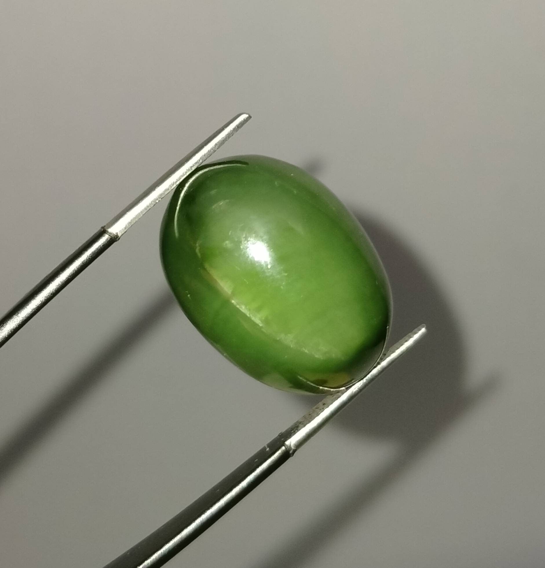 ARSAA GEMS AND MINERALSNatural fine quality beautiful 28 carats cats eye nephrite Jade Cabochon - Premium  from ARSAA GEMS AND MINERALS - Just $48.00! Shop now at ARSAA GEMS AND MINERALS