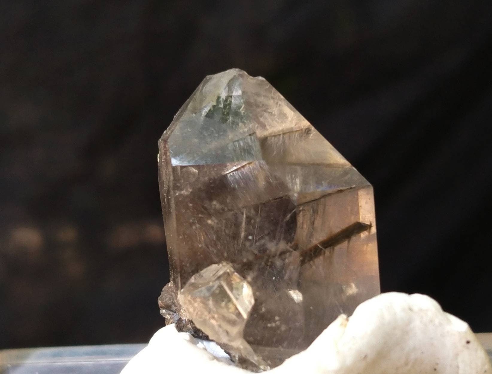 ARSAA GEMS AND MINERALSNatural fine quality beautiful 9.5 grams crystal of clear smokey quartz - Premium  from ARSAA GEMS AND MINERALS - Just $22.00! Shop now at ARSAA GEMS AND MINERALS