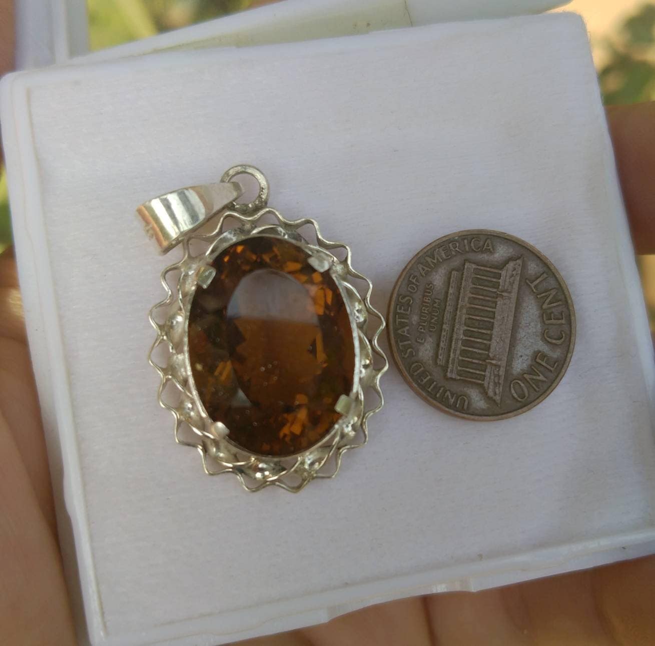 ARSAA GEMS AND MINERALSNatural top quality beautiful amazing citrine sterling silver pendant - Premium  from ARSAA GEMS AND MINERALS - Just $70.00! Shop now at ARSAA GEMS AND MINERALS
