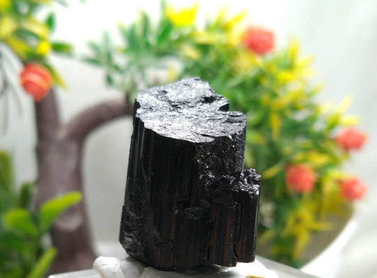 ARSAA GEMS AND MINERALSNatural Fine quality beautiful 25 grams Black Tourmaline Schorl crystal - Premium  from ARSAA GEMS AND MINERALS - Just $20.00! Shop now at ARSAA GEMS AND MINERALS