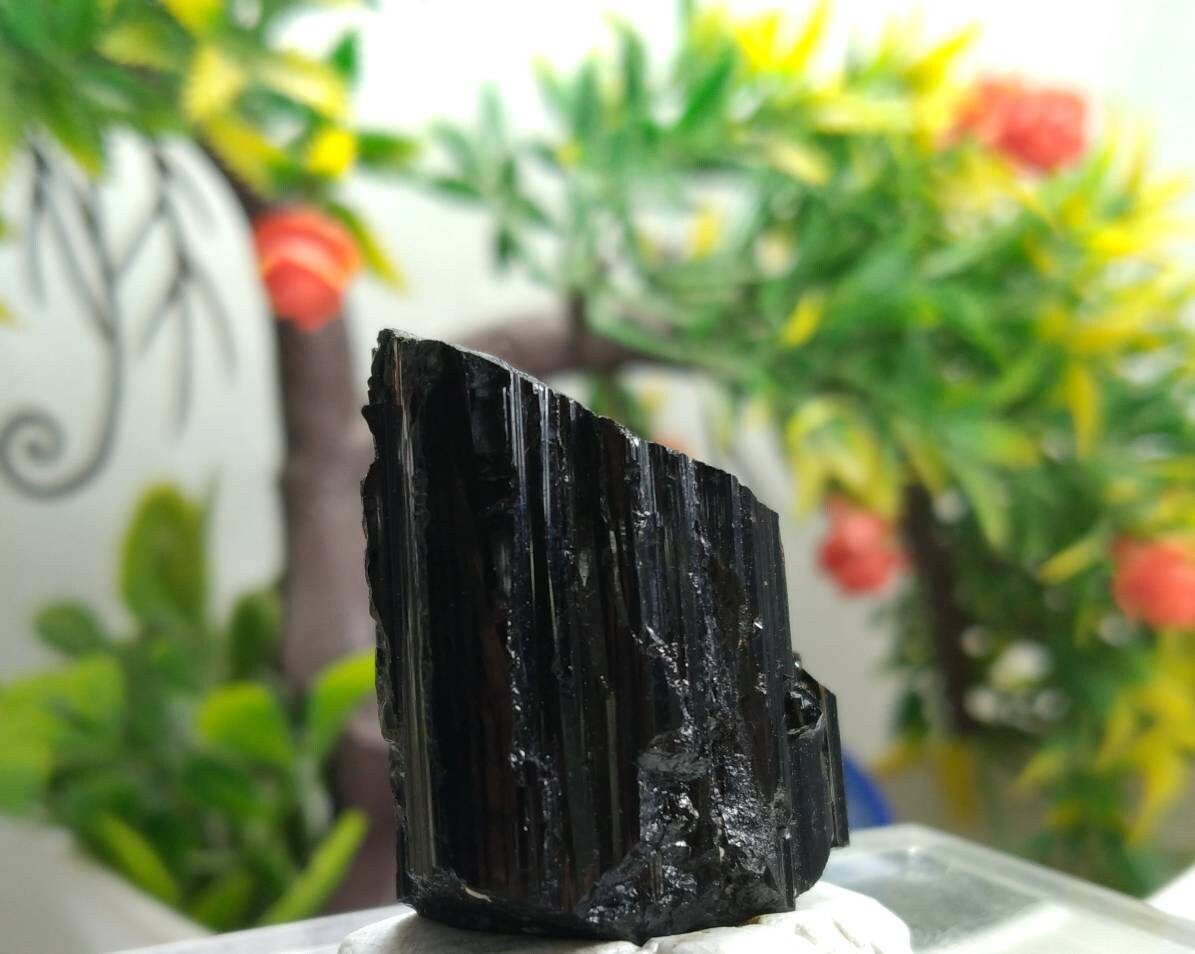 ARSAA GEMS AND MINERALSNatural Fine quality beautiful 25 grams Black Tourmaline Schorl crystal - Premium  from ARSAA GEMS AND MINERALS - Just $20.00! Shop now at ARSAA GEMS AND MINERALS