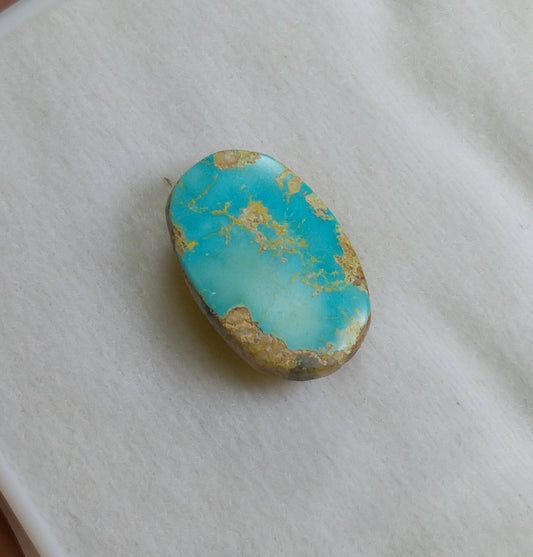 ARSAA GEMS AND MINERALSNatural top quality beautiful 11 carats untreated unheated oval shape turquoise cabochon - Premium  from ARSAA GEMS AND MINERALS - Just $11.00! Shop now at ARSAA GEMS AND MINERALS