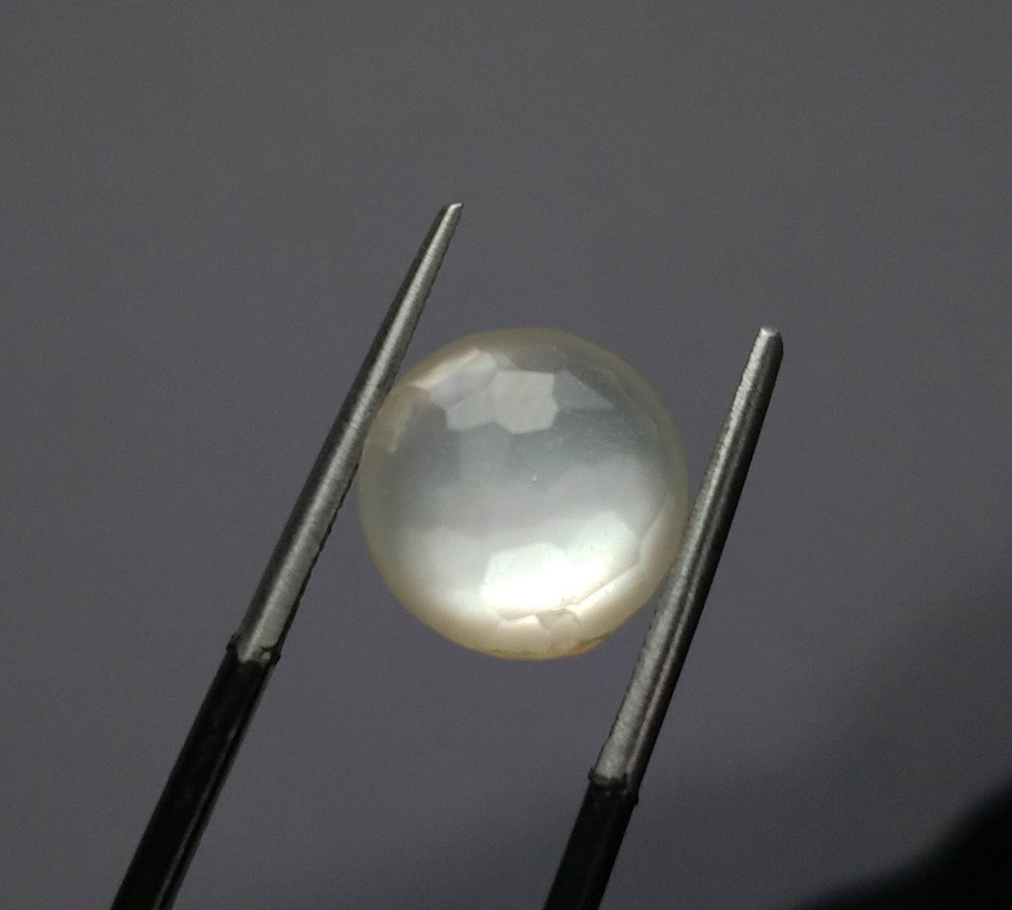 ARSAA GEMS AND MINERALSNatural top quality beautiful 13.5 carats small set of rose cut Faceted quartz with mother of pearl doublets Cabochons - Premium  from ARSAA GEMS AND MINERALS - Just $20.00! Shop now at ARSAA GEMS AND MINERALS