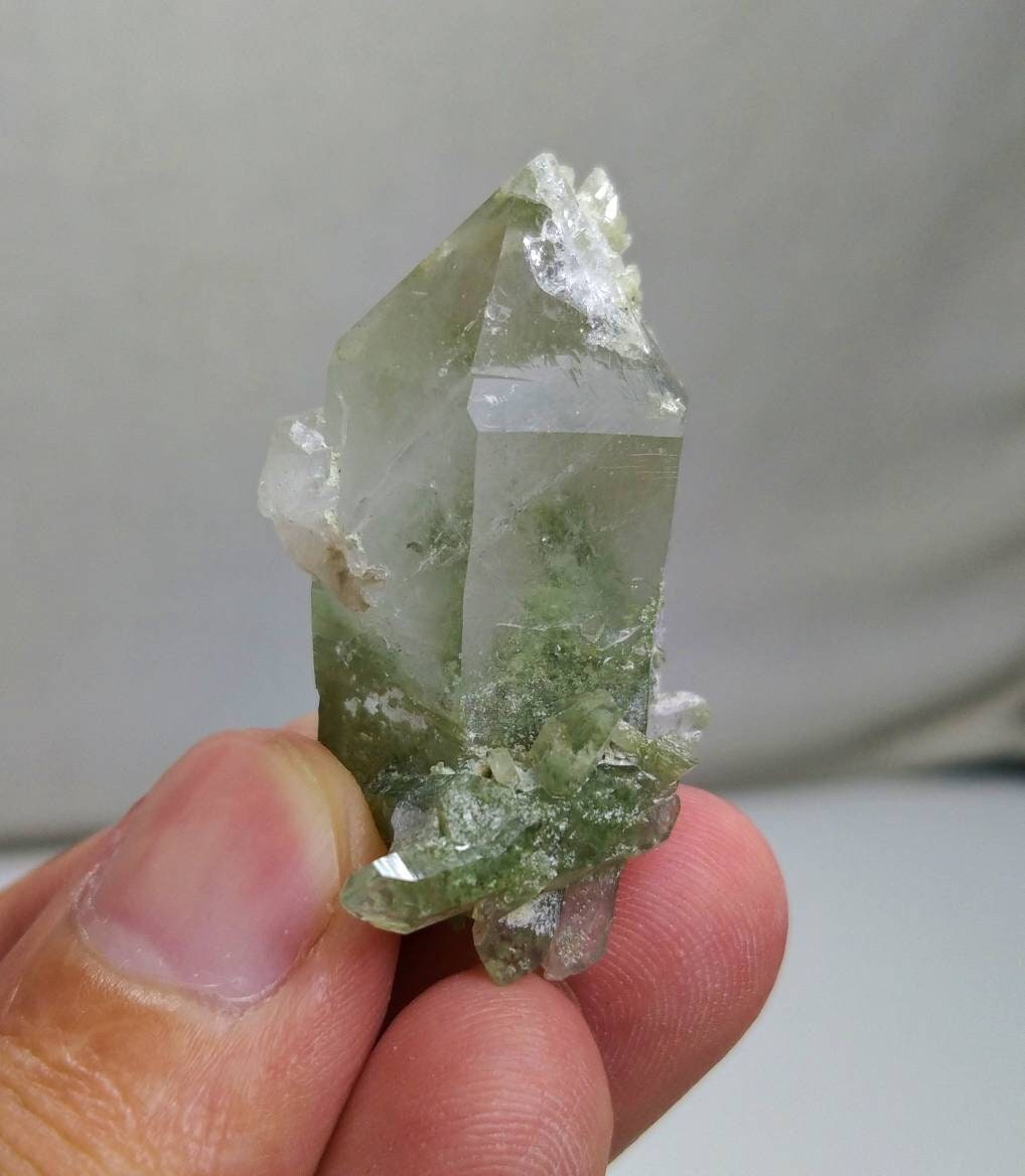 ARSAA GEMS AND MINERALSNatural top quality beautiful 19 grams chlorine quartz Crystal - Premium  from ARSAA GEMS AND MINERALS - Just $24.00! Shop now at ARSAA GEMS AND MINERALS