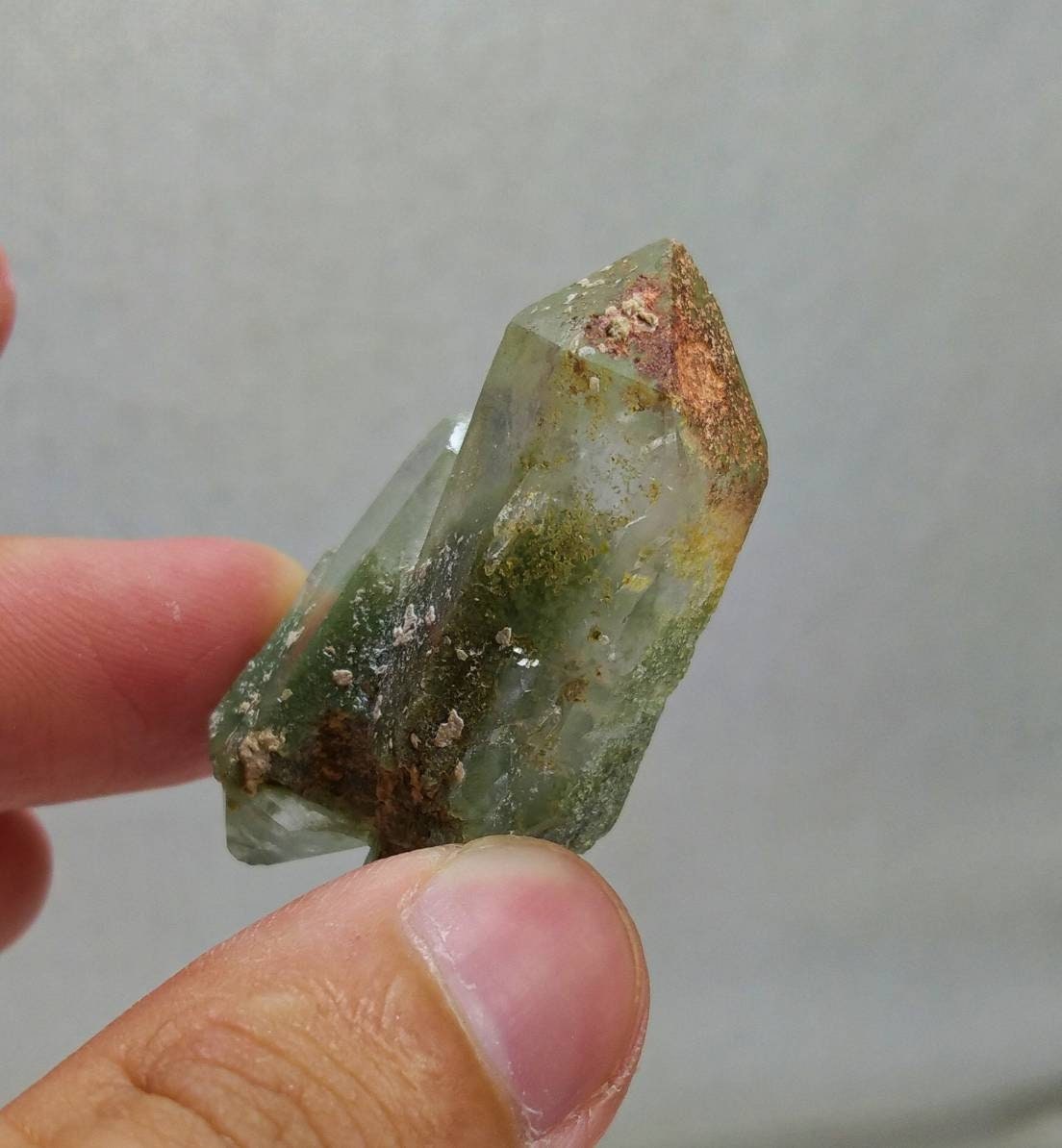 ARSAA GEMS AND MINERALSNatural top quality beautiful 20 grams chlorine quartz Crystal - Premium  from ARSAA GEMS AND MINERALS - Just $25.00! Shop now at ARSAA GEMS AND MINERALS