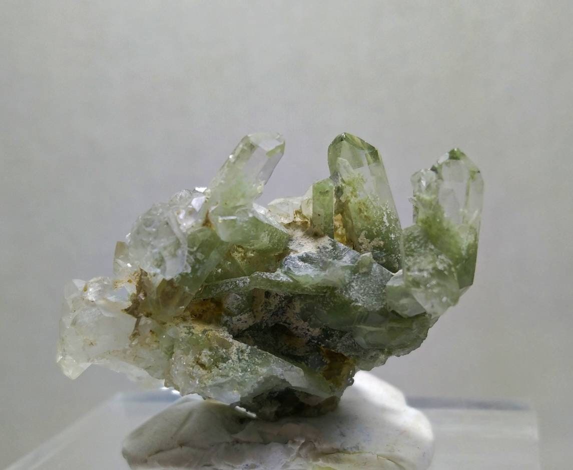 ARSAA GEMS AND MINERALSNatural top quality beautiful 25.8 grams chlorine quartz Cluster - Premium  from ARSAA GEMS AND MINERALS - Just $30.00! Shop now at ARSAA GEMS AND MINERALS