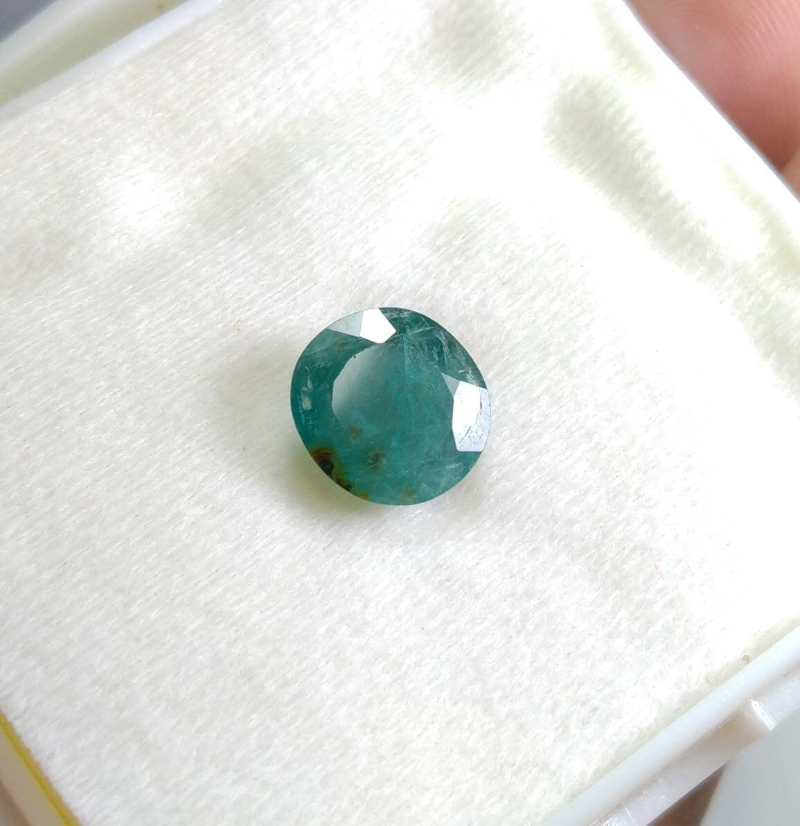 ARSAA GEMS AND MINERALSNatural top quality beautiful 6 Carat round shape faceted grandidierite gem - Premium  from ARSAA GEMS AND MINERALS - Just $13.00! Shop now at ARSAA GEMS AND MINERALS