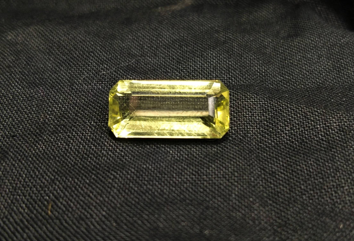 ARSAA GEMS AND MINERALSNatural top quality beautiful 8 carats faceted radiant shape yellow tourmaline gem - Premium  from ARSAA GEMS AND MINERALS - Just $120.00! Shop now at ARSAA GEMS AND MINERALS