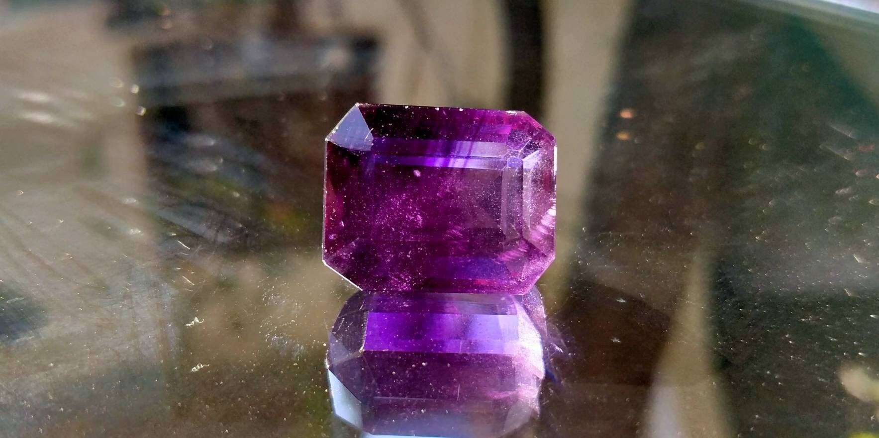 ARSAA GEMS AND MINERALSNatural top quality beautiful Faceted 41 carats flourite gem - Premium  from ARSAA GEMS AND MINERALS - Just $42.00! Shop now at ARSAA GEMS AND MINERALS