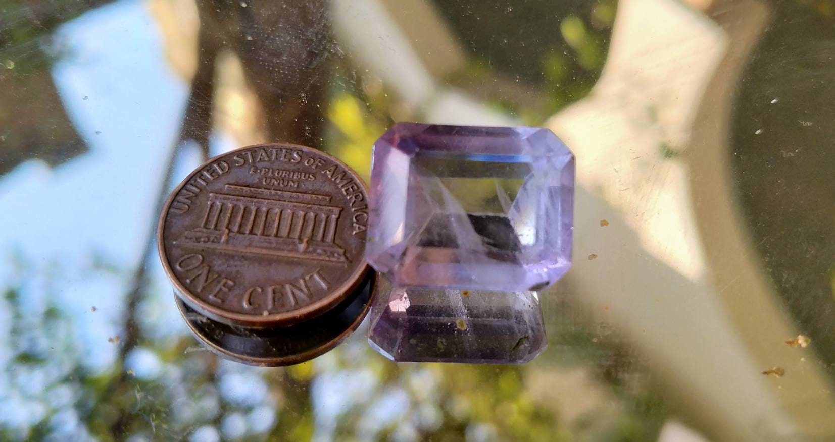 ARSAA GEMS AND MINERALSNatural top quality beautiful faceted 23 carats flourite gem - Premium  from ARSAA GEMS AND MINERALS - Just $23.00! Shop now at ARSAA GEMS AND MINERALS