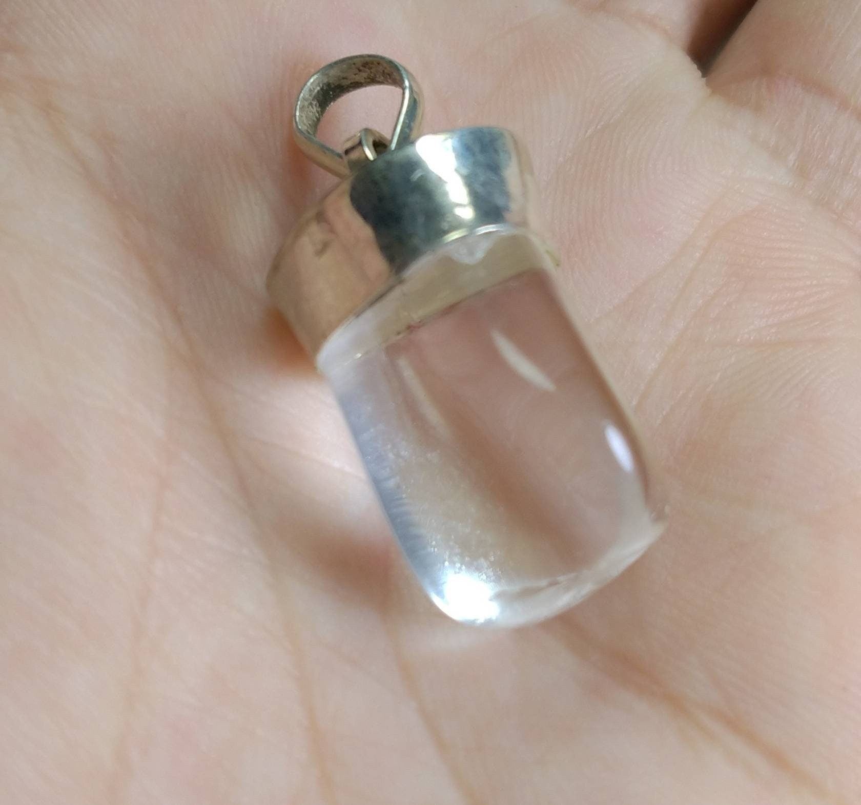 ARSAA GEMS AND MINERALSNatural aesthetic Beautiful silver pendants of clear quartz - Premium  from ARSAA GEMS AND MINERALS - Just $30.00! Shop now at ARSAA GEMS AND MINERALS