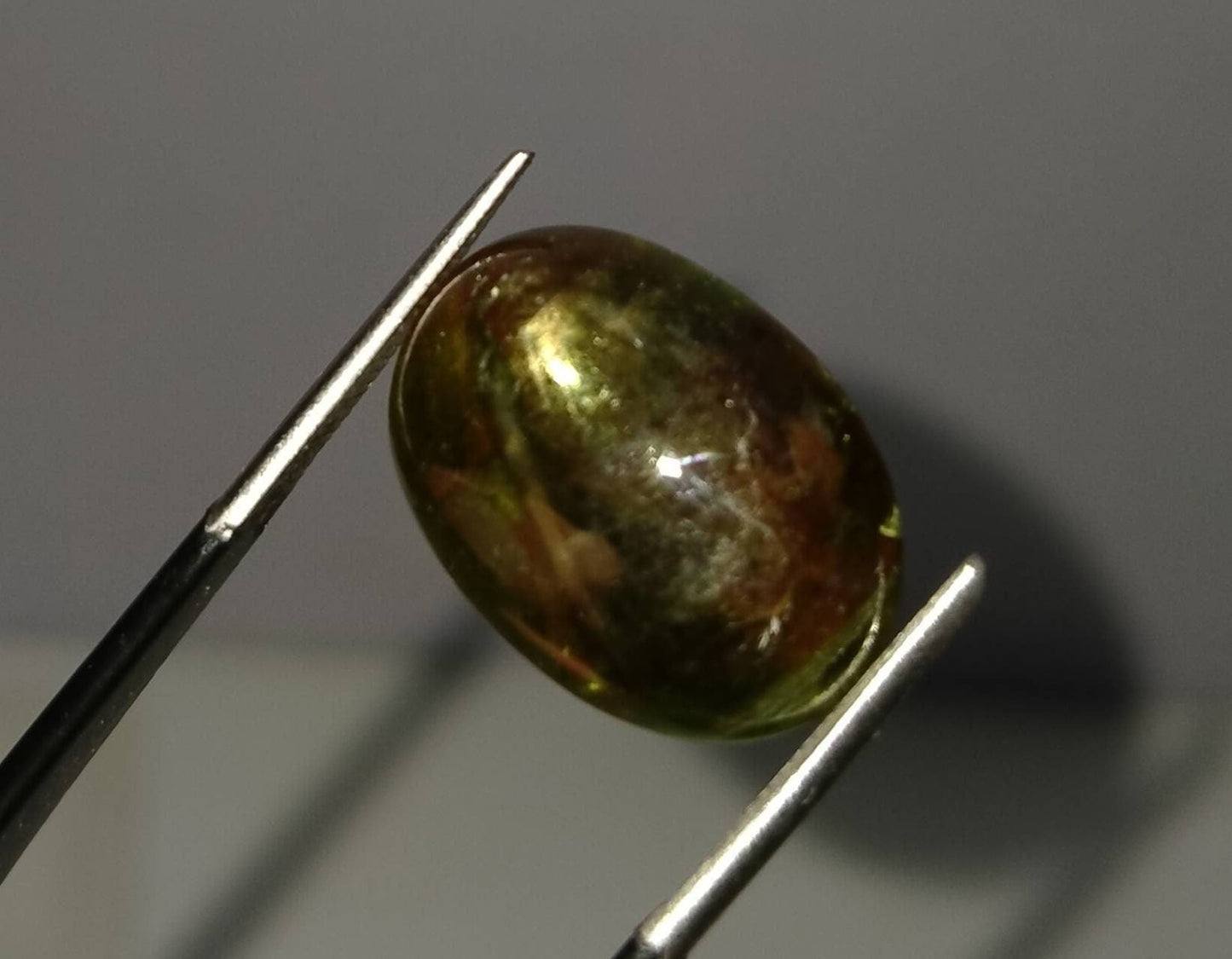ARSAA GEMS AND MINERALSNatural fine quality beautiful 18 carat partially star green sapphire Cabochon - Premium  from ARSAA GEMS AND MINERALS - Just $35.00! Shop now at ARSAA GEMS AND MINERALS