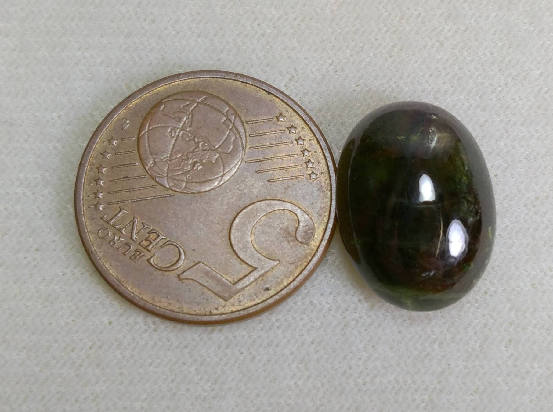 ARSAA GEMS AND MINERALSNatural fine quality beautiful 18 carat partially star green sapphire Cabochon - Premium  from ARSAA GEMS AND MINERALS - Just $35.00! Shop now at ARSAA GEMS AND MINERALS