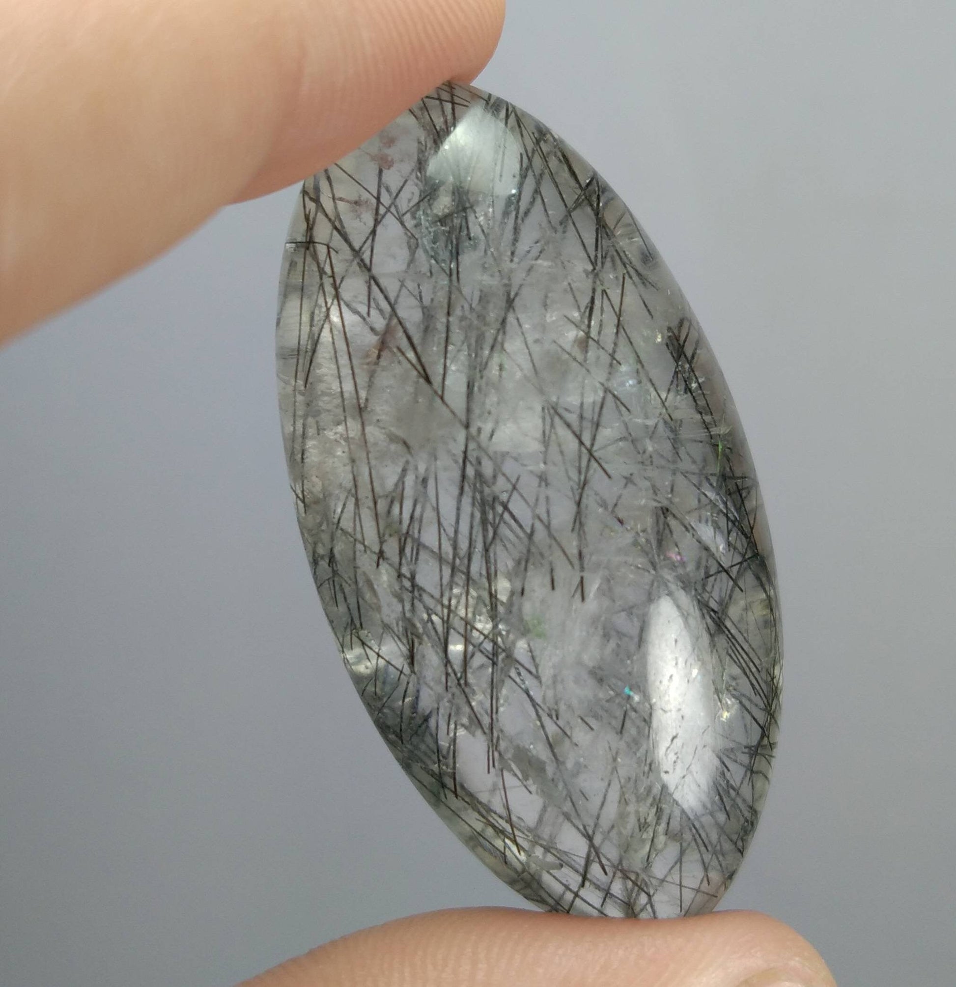 ARSAA GEMS AND MINERALSNatural fine quality beautiful 137 carat black Tourmaline included oval oblong shape - Premium  from ARSAA GEMS AND MINERALS - Just $28.00! Shop now at ARSAA GEMS AND MINERALS