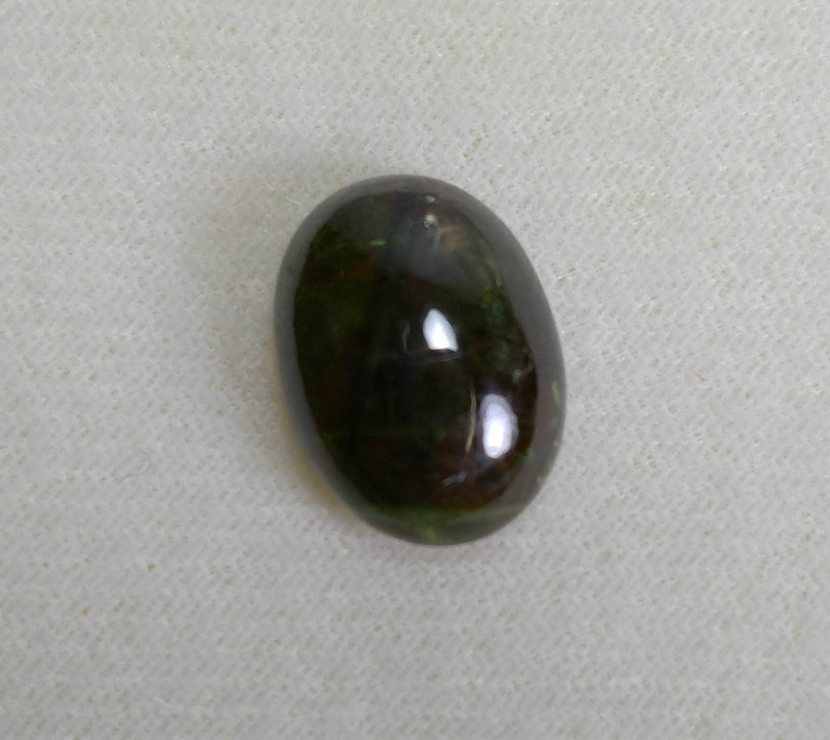 ARSAA GEMS AND MINERALSNatural fine quality beautiful 18 carat partially star green sapphire Cabochon - Premium  from ARSAA GEMS AND MINERALS - Just $35.00! Shop now at ARSAA GEMS AND MINERALS
