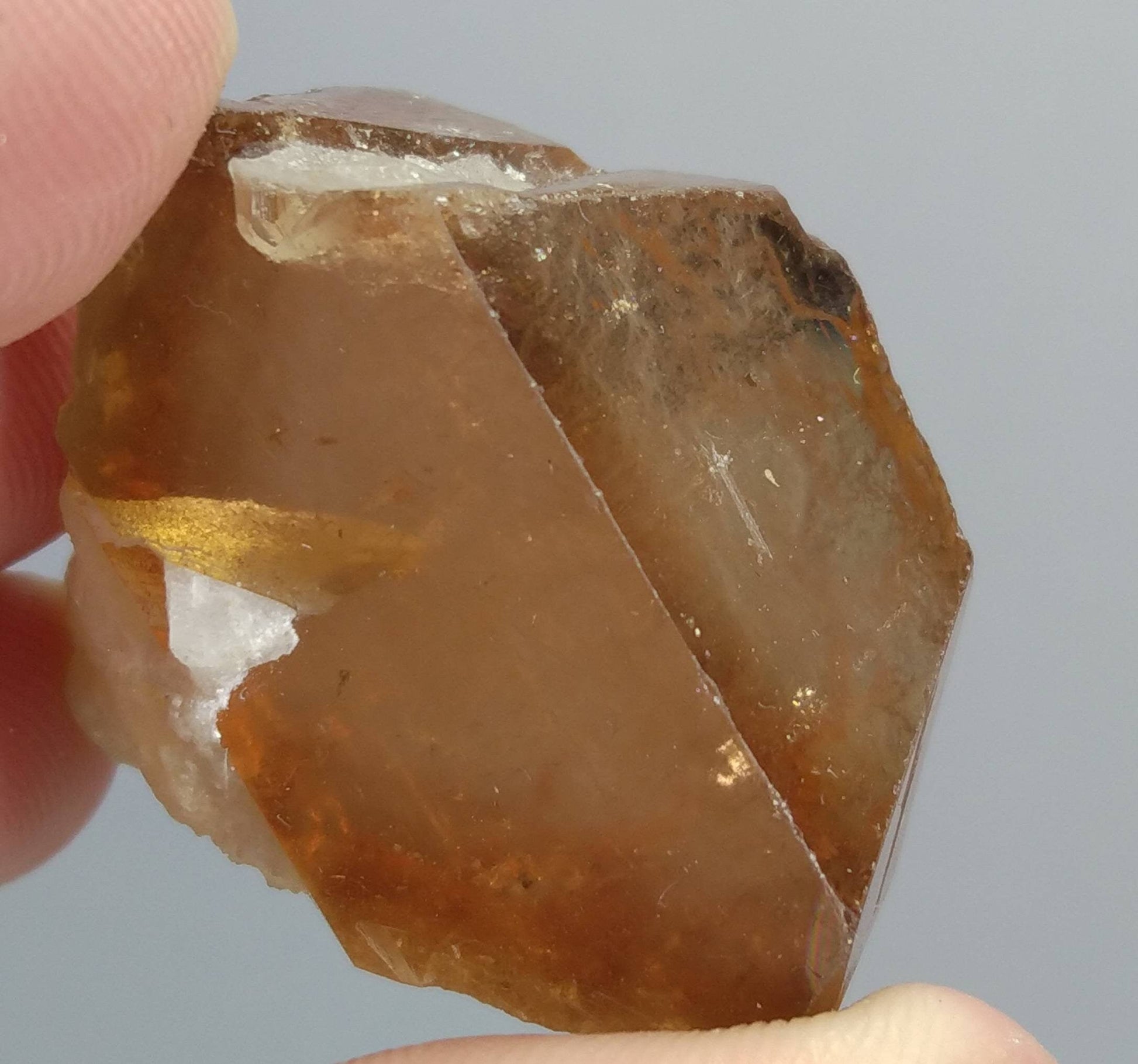 ARSAA GEMS AND MINERALSNatural fine quality beautiful 29.7 grams terminated heated topaz crystal - Premium  from ARSAA GEMS AND MINERALS - Just $20.00! Shop now at ARSAA GEMS AND MINERALS