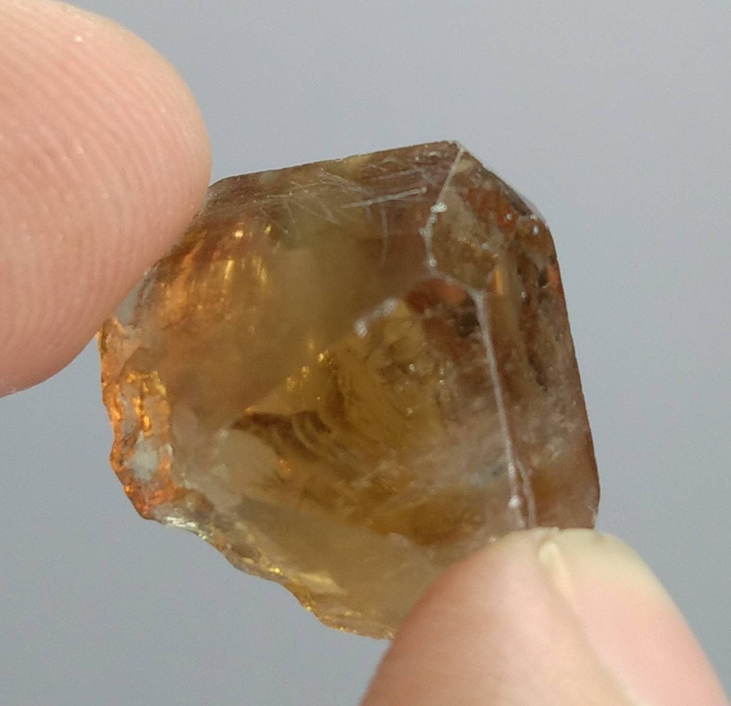 ARSAA GEMS AND MINERALSNatural fine quality beautiful 6.2 grams terminated heated topaz crystal - Premium  from ARSAA GEMS AND MINERALS - Just $10.00! Shop now at ARSAA GEMS AND MINERALS