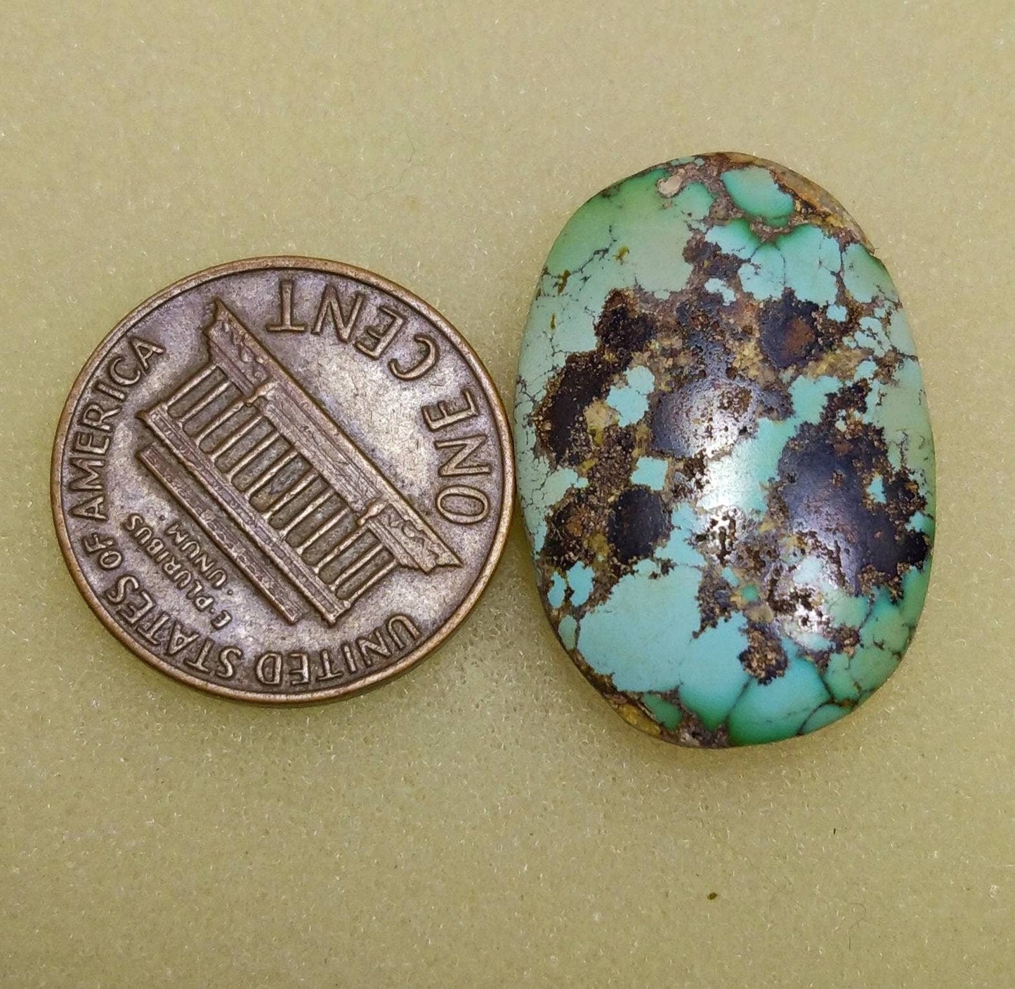 ARSAA GEMS AND MINERALSNatural good quality beautiful 15 carats turquoise cabochon - Premium  from ARSAA GEMS AND MINERALS - Just $15.00! Shop now at ARSAA GEMS AND MINERALS