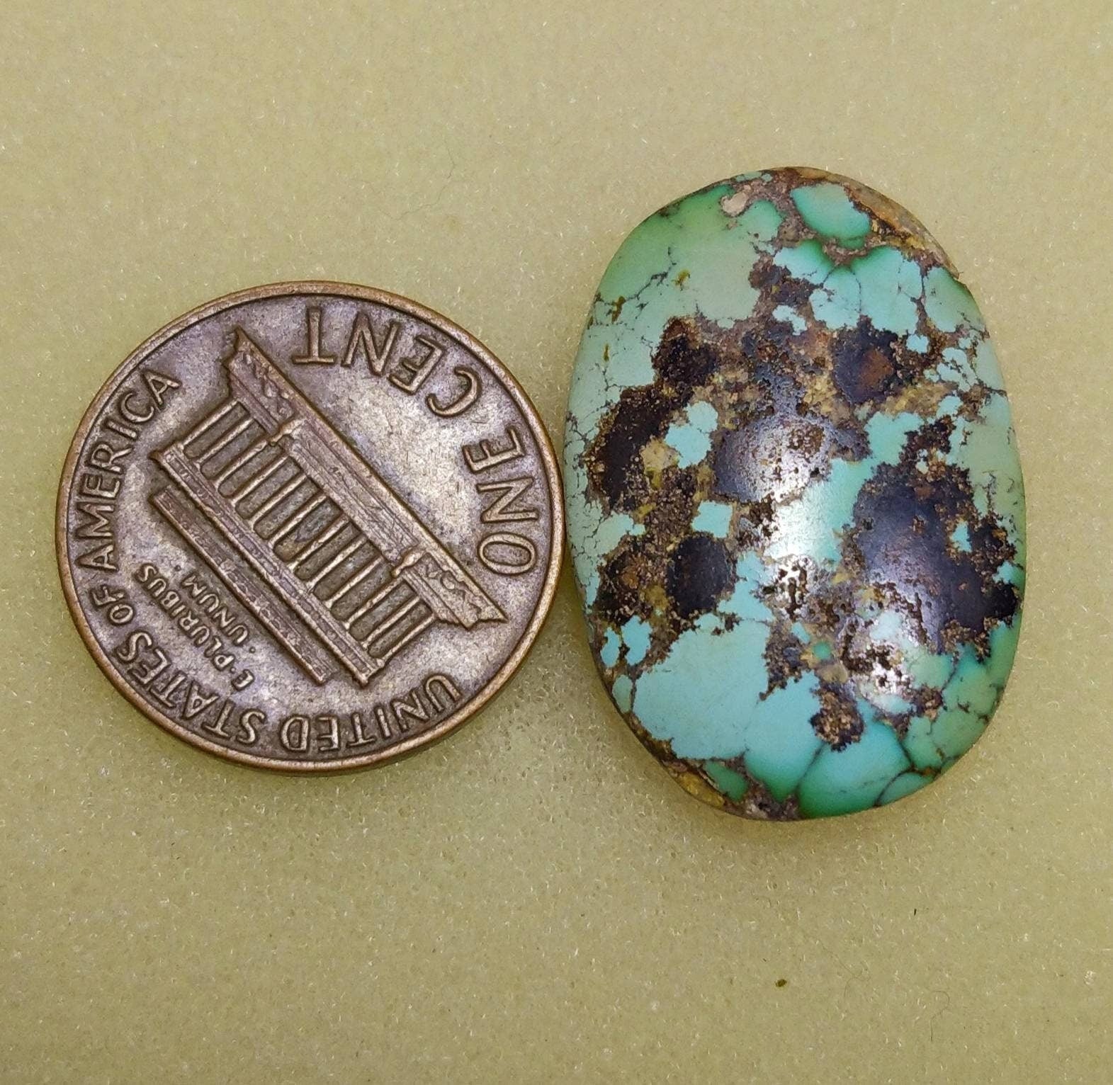 ARSAA GEMS AND MINERALSNatural good quality beautiful 15 carats turquoise cabochon - Premium  from ARSAA GEMS AND MINERALS - Just $15.00! Shop now at ARSAA GEMS AND MINERALS