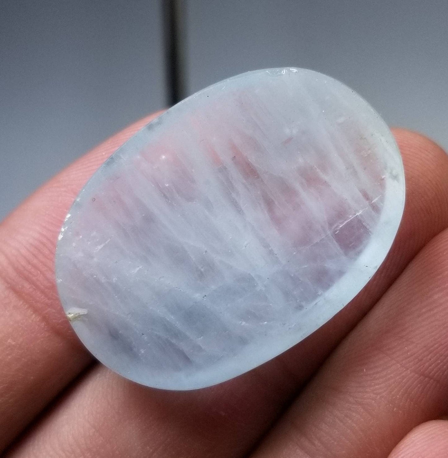 ARSAA GEMS AND MINERALSNatural good quality locket size Aquamarine cabochon - Premium  from ARSAA GEMS AND MINERALS - Just $20.00! Shop now at ARSAA GEMS AND MINERALS