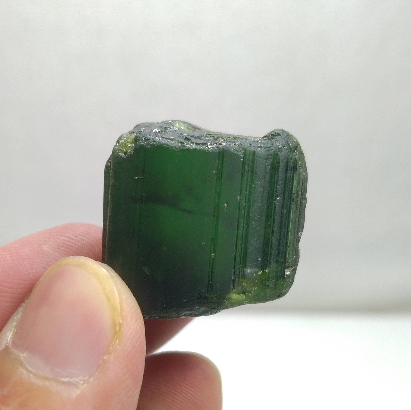 ARSAA GEMS AND MINERALSNatural High quality 23 grams illuvial green tourmaline crystal - Premium  from ARSAA GEMS AND MINERALS - Just $230.00! Shop now at ARSAA GEMS AND MINERALS