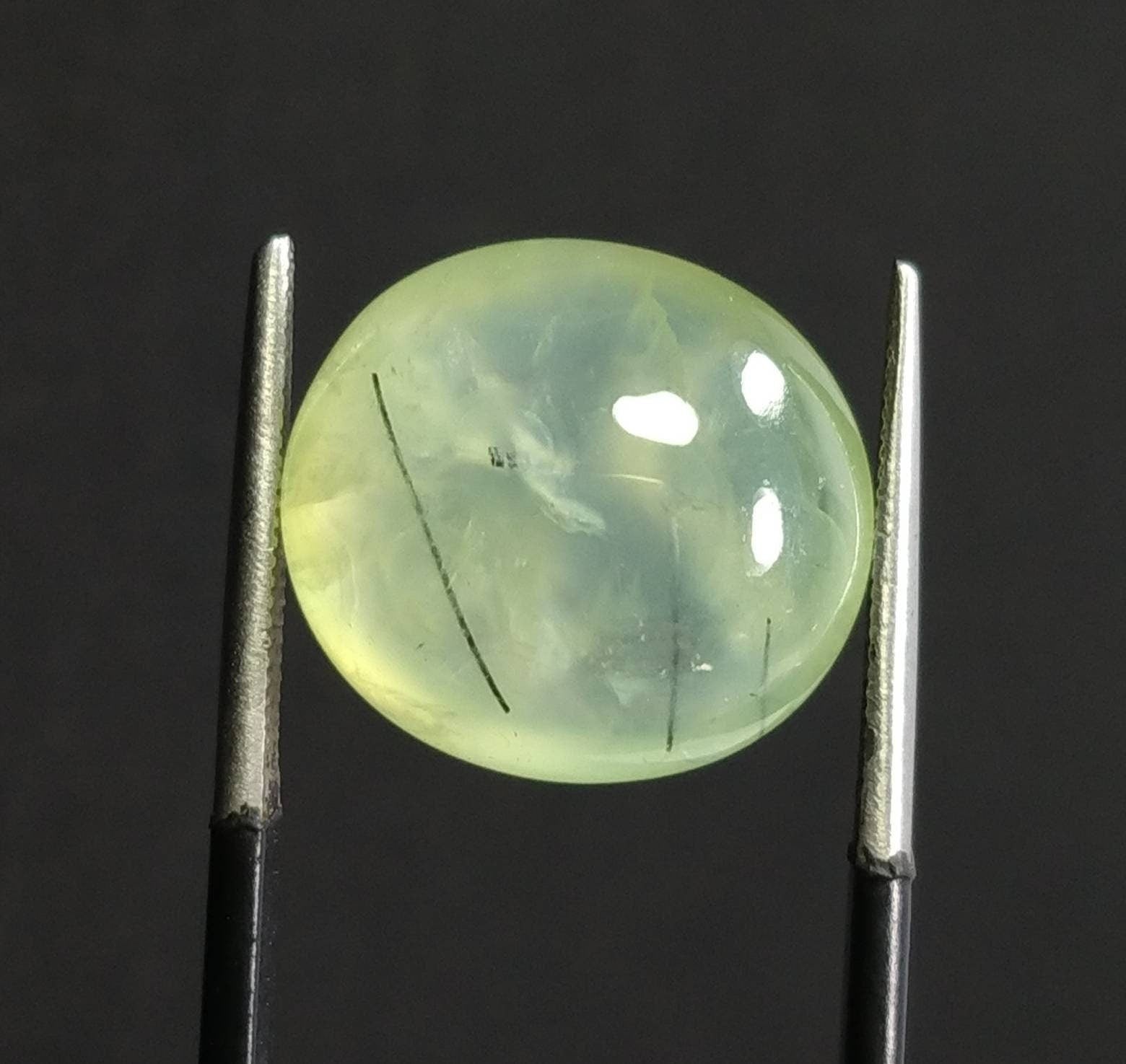 ARSAA GEMS AND MINERALSNatural fine quality beautiful 30 carats small lot of prehnite included epidote Cabochons - Premium  from ARSAA GEMS AND MINERALS - Just $15.00! Shop now at ARSAA GEMS AND MINERALS