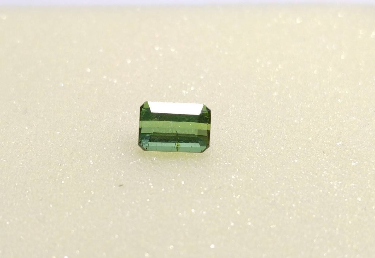ARSAA GEMS AND MINERALSNatural high quality beautiful 2.5 carats faceted radiant shape green tourmaline gem - Premium  from ARSAA GEMS AND MINERALS - Just $50.00! Shop now at ARSAA GEMS AND MINERALS