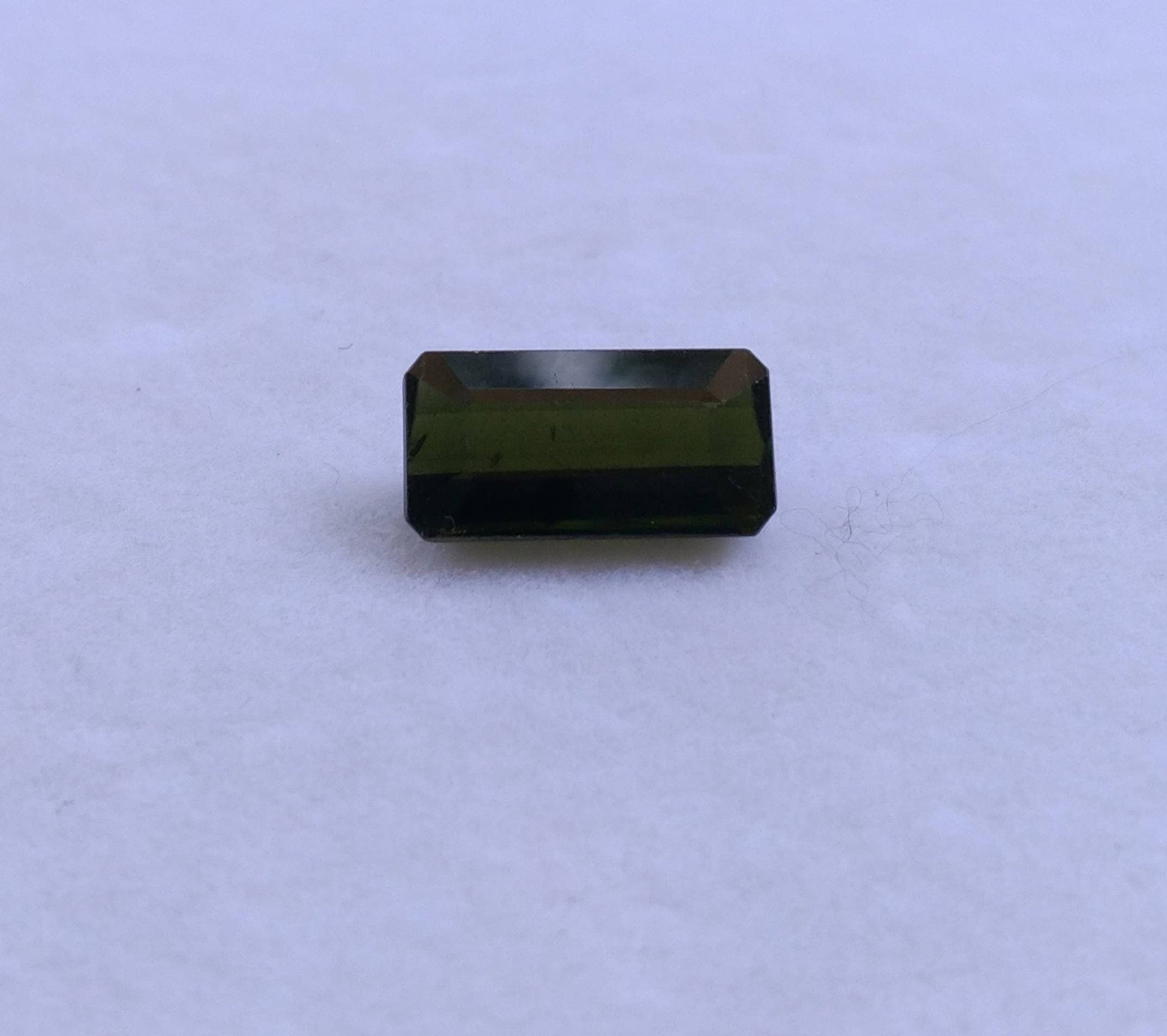 ARSAA GEMS AND MINERALSNatural top quality beautiful 3.5 carats faceted radiant shape dark green tourmaline gem - Premium  from ARSAA GEMS AND MINERALS - Just $17.00! Shop now at ARSAA GEMS AND MINERALS