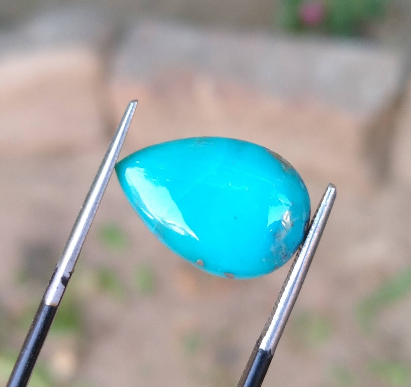 ARSAA GEMS AND MINERALSNatural fine quality beautiful 45 carats pear shapes small lot of blue kingman stabilized some of them with pyrite turquoise cabochons - Premium  from ARSAA GEMS AND MINERALS - Just $40.00! Shop now at ARSAA GEMS AND MINERALS