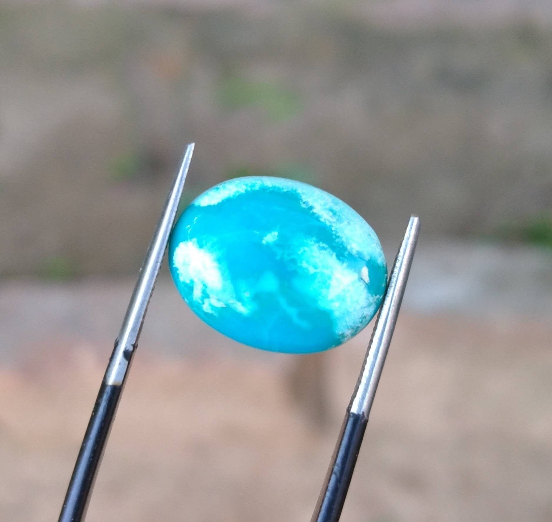 ARSAA GEMS AND MINERALSNatural fine quality beautiful 72 carats oval shapes small lot of blue kingman stabilized turquoise cabochons - Premium  from ARSAA GEMS AND MINERALS - Just $70.00! Shop now at ARSAA GEMS AND MINERALS