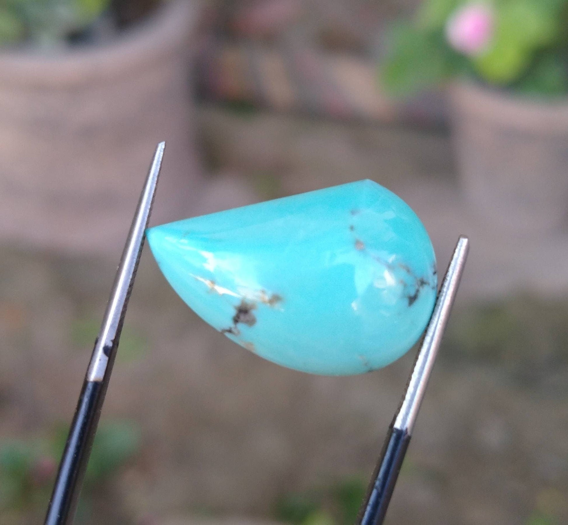 ARSAA GEMS AND MINERALSNatural fine quality beautiful 86 carats pear shapes small lot of blue kingman stabilized some of them with pyrite turquoise cabochons - Premium  from ARSAA GEMS AND MINERALS - Just $80.00! Shop now at ARSAA GEMS AND MINERALS