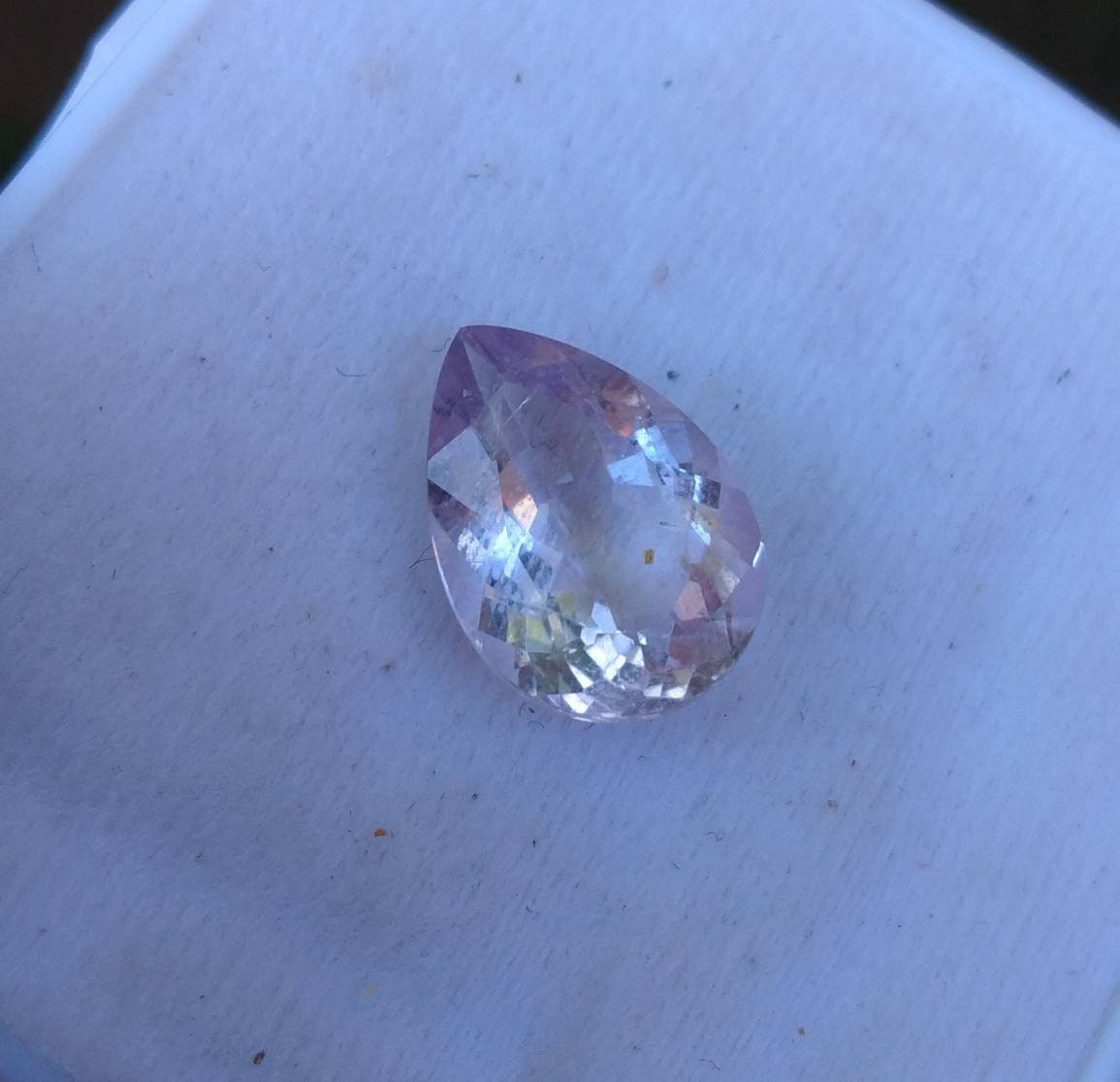 ARSAA GEMS AND MINERALSNatural good quality beautiful 8.5 carats pear shape light purple VV clarity faceted amethyst gem - Premium  from ARSAA GEMS AND MINERALS - Just $24.00! Shop now at ARSAA GEMS AND MINERALS