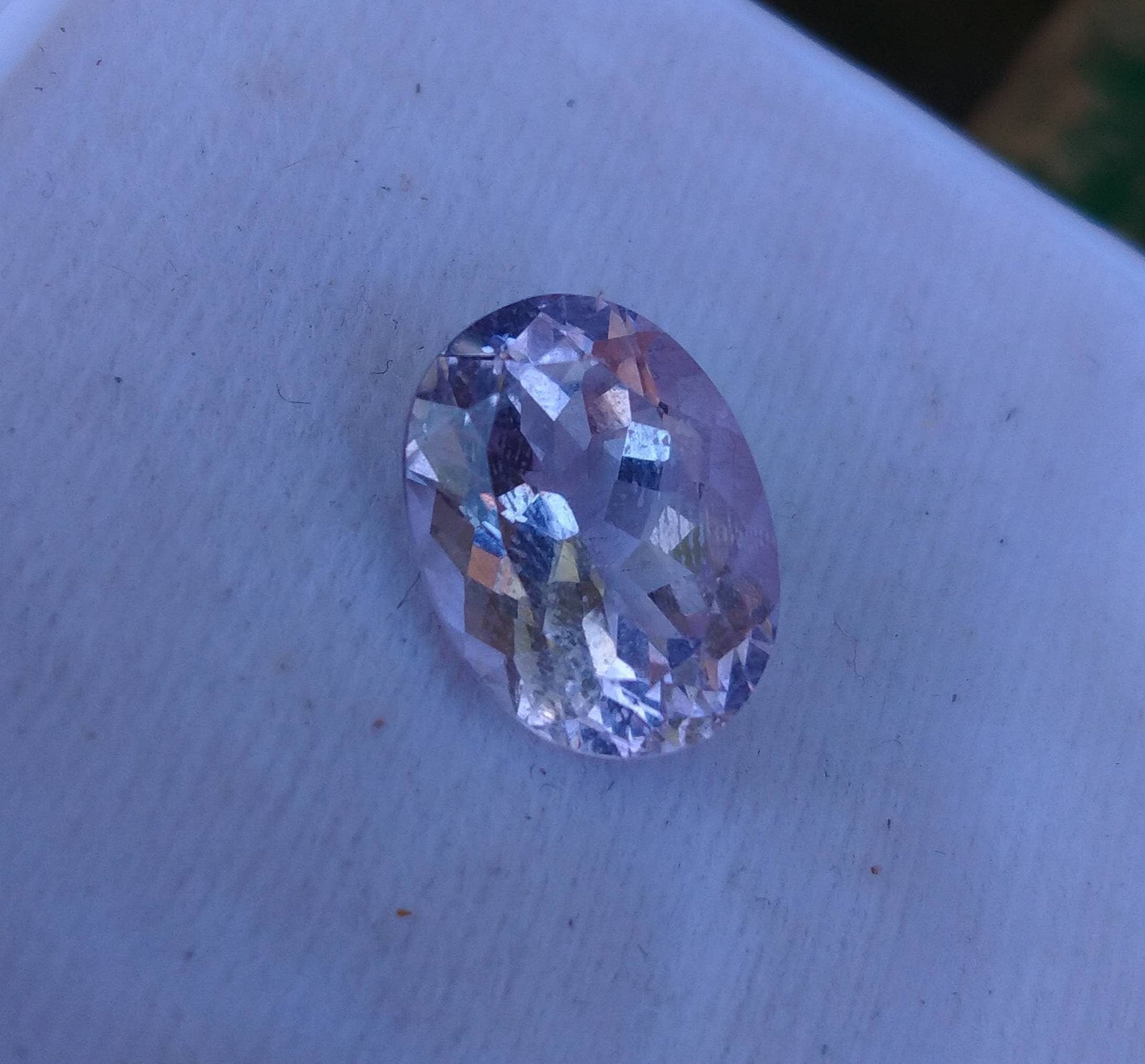 ARSAA GEMS AND MINERALSNatural good quality beautiful 9 carats oval shape light purple VV clarity faceted amethyst gem - Premium  from ARSAA GEMS AND MINERALS - Just $25.00! Shop now at ARSAA GEMS AND MINERALS