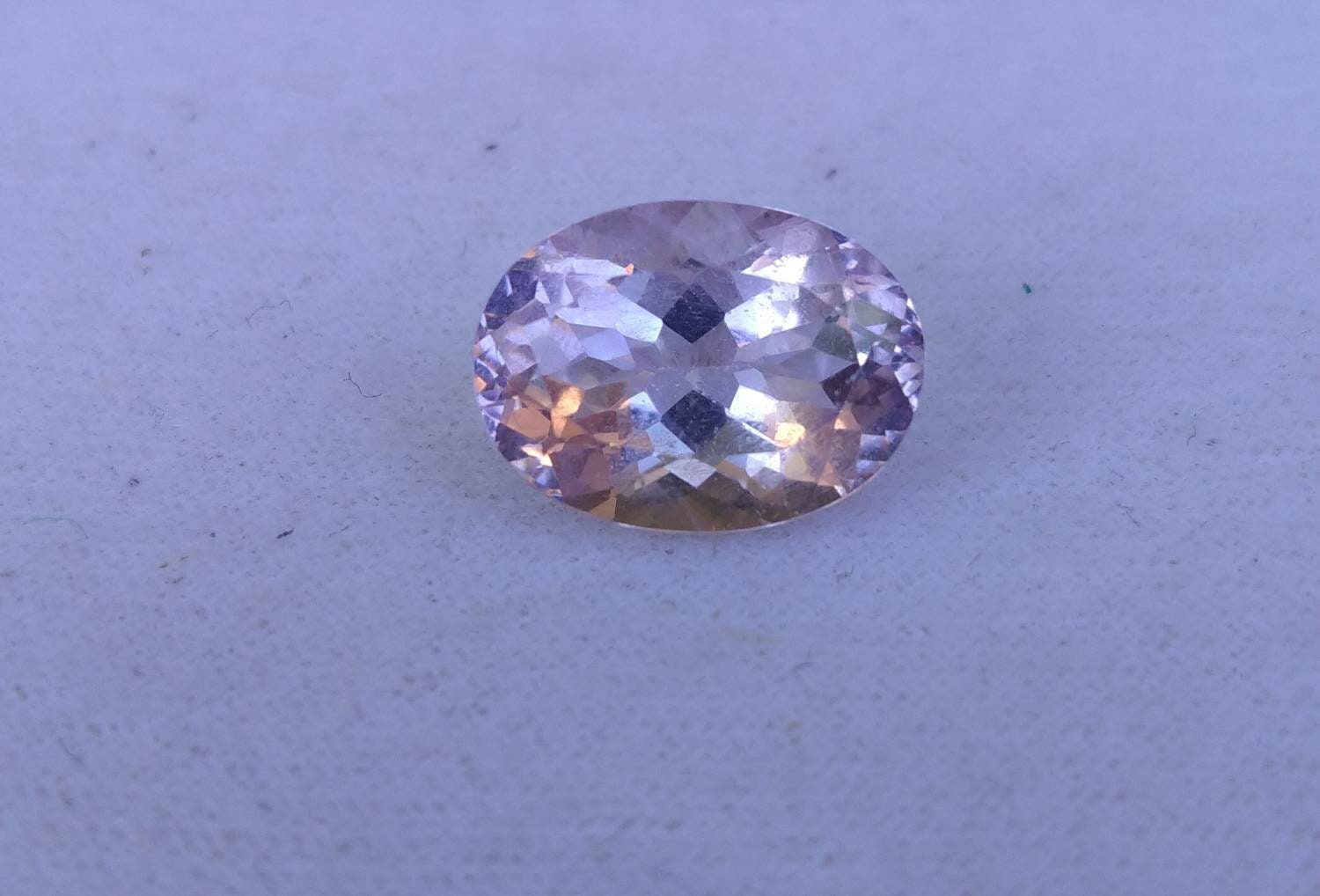 ARSAA GEMS AND MINERALSNatural good quality beautiful 9 carats oval shape light purple VV clarity faceted amethyst gem - Premium  from ARSAA GEMS AND MINERALS - Just $25.00! Shop now at ARSAA GEMS AND MINERALS