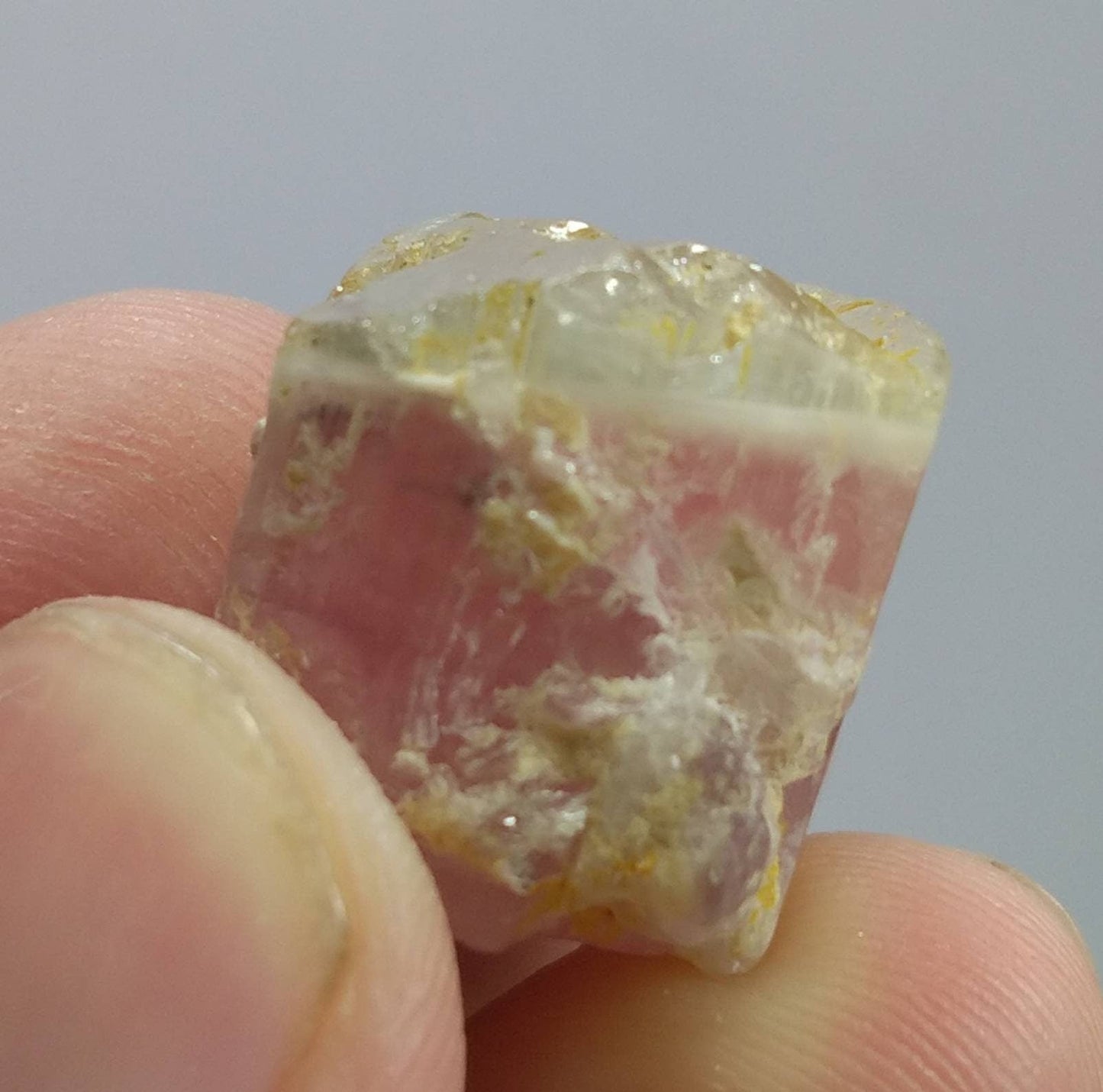ARSAA GEMS AND MINERALSNatural top quality beautiful 7.8 grams terminated bicolor Tourmaline crystal - Premium  from ARSAA GEMS AND MINERALS - Just $60.00! Shop now at ARSAA GEMS AND MINERALS