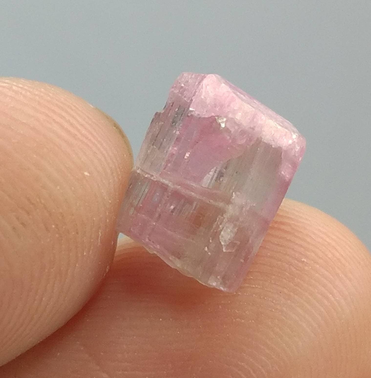 ARSAA GEMS AND MINERALSTop Quality beautiful natural 2 gram clear terminated pink Tourmaline crystal - Premium  from ARSAA GEMS AND MINERALS - Just $10.00! Shop now at ARSAA GEMS AND MINERALS