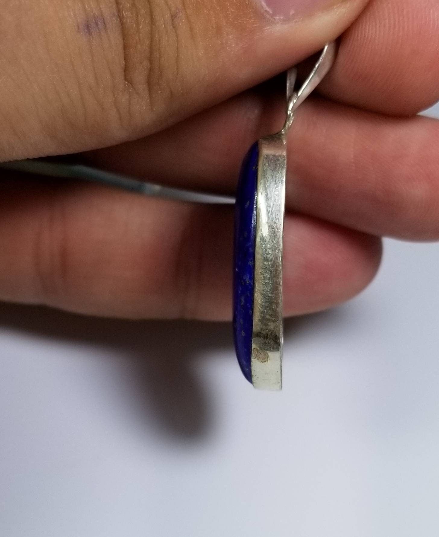 ARSAA GEMS AND MINERALSNatural good quality lapis lazuli silver pendant - Premium  from ARSAA GEMS AND MINERALS - Just $15.00! Shop now at ARSAA GEMS AND MINERALS
