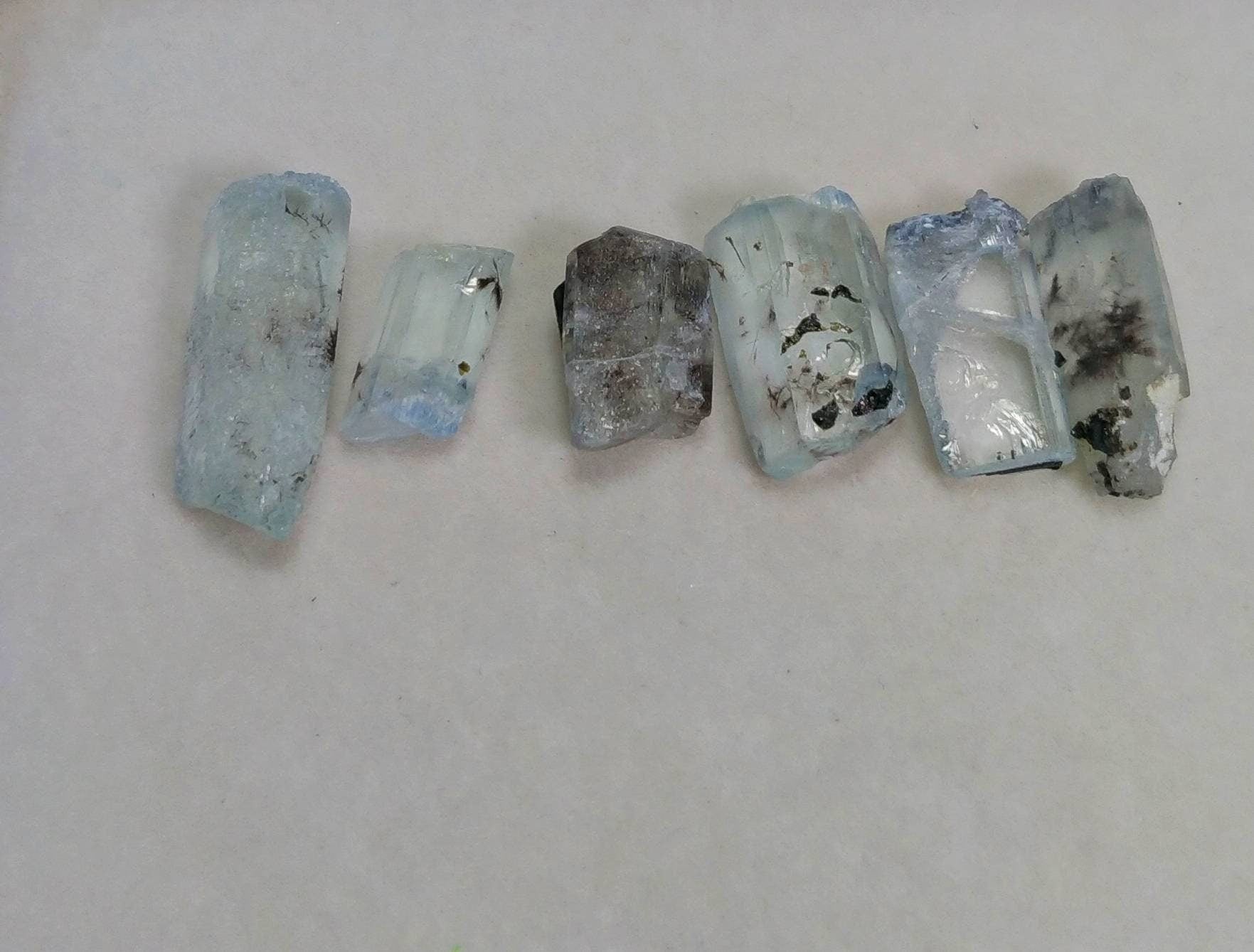ARSAA GEMS AND MINERALSNatural high quality beautiful very rare 7 grams light blue small sized small lot of tantalite columbite included aquamarine crystals - Premium  from ARSAA GEMS AND MINERALS - Just $140.00! Shop now at ARSAA GEMS AND MINERALS