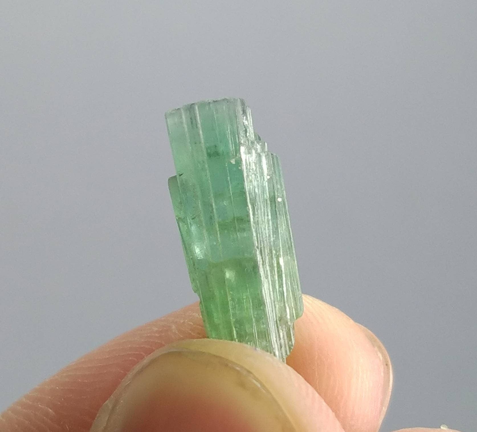 ARSAA GEMS AND MINERALSTop Quality beautiful natural 1.1 gram terminated blue Tourmaline crystal - Premium  from ARSAA GEMS AND MINERALS - Just $11.00! Shop now at ARSAA GEMS AND MINERALS