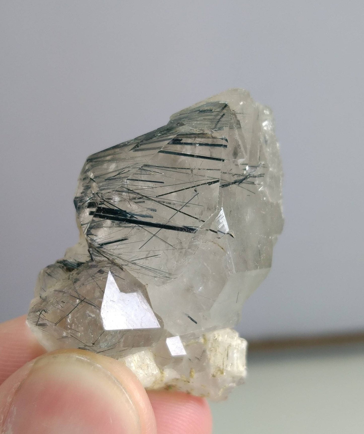 ARSAA GEMS AND MINERALSNatural top quality beautiful 17.1 grams terminated Aegirine included quartz crystal - Premium  from ARSAA GEMS AND MINERALS - Just $30.00! Shop now at ARSAA GEMS AND MINERALS
