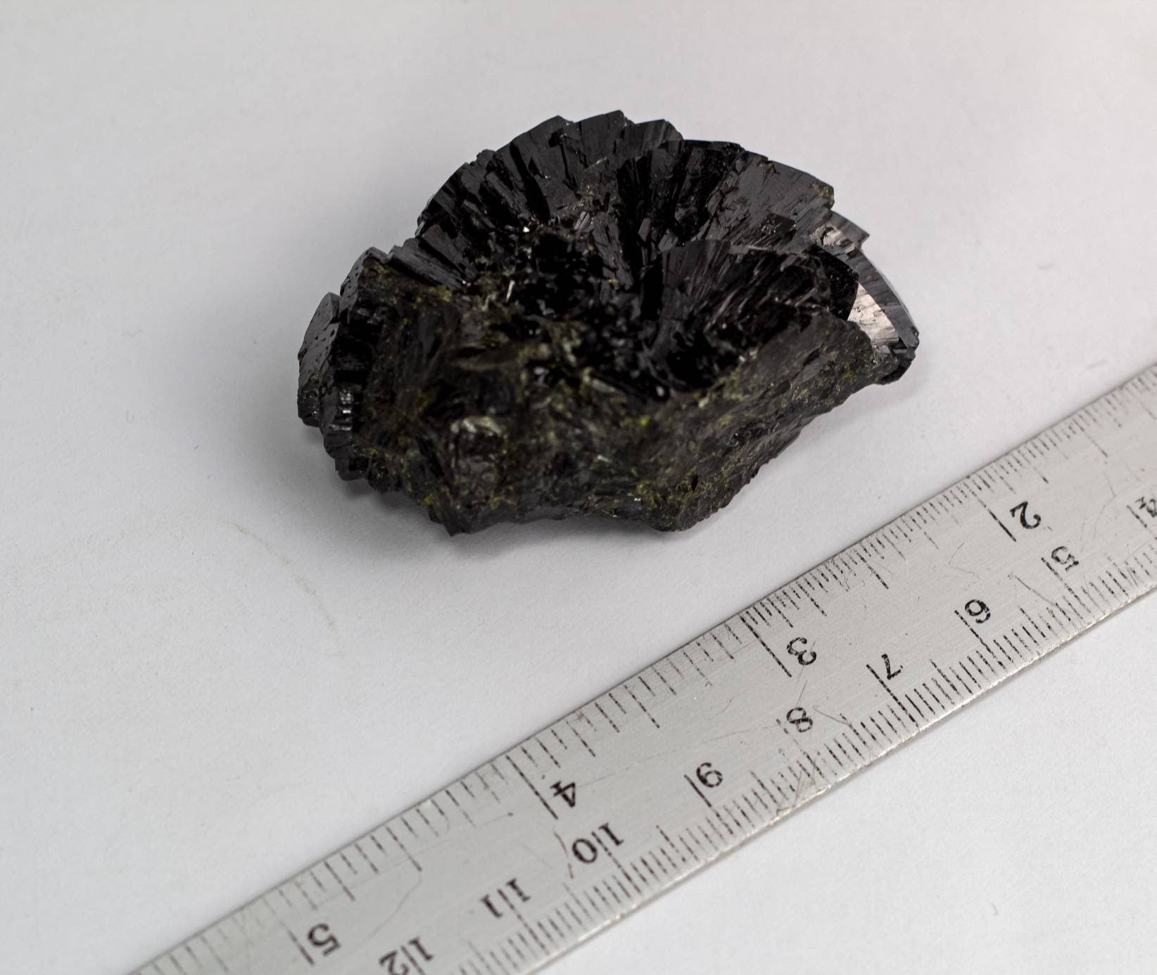 ARSAA GEMS AND MINERALSEpidote terminated dark green bowtie shape crystal 77.9 grams - Premium  from ARSAA GEMS AND MINERALS - Just $150.00! Shop now at ARSAA GEMS AND MINERALS