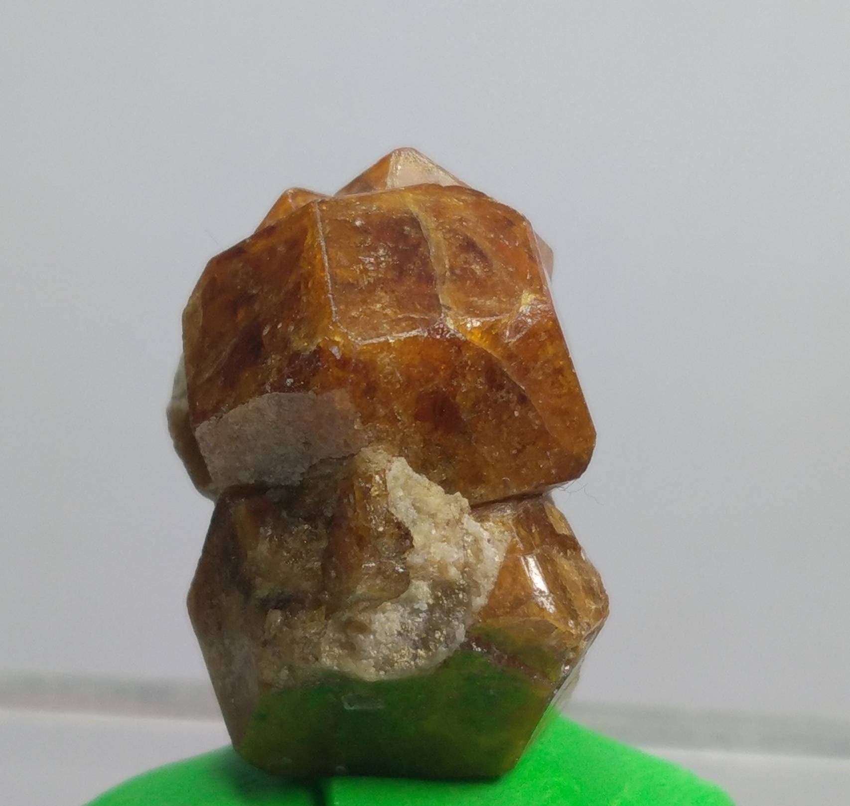 ARSAA GEMS AND MINERALSNatural aesthetic Beautiful 15.1 grams terminated hessonite garnet crystal - Premium  from ARSAA GEMS AND MINERALS - Just $20.00! Shop now at ARSAA GEMS AND MINERALS